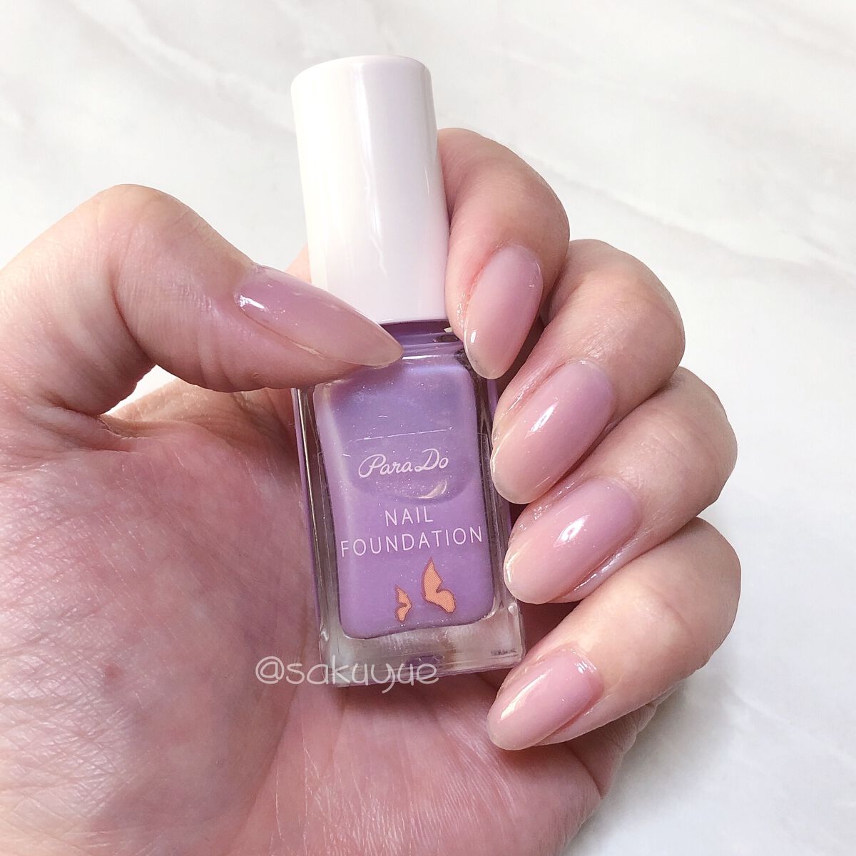 ネイルファンデーション/パラドゥ/マニキュアを使ったクチコミ(1枚目)