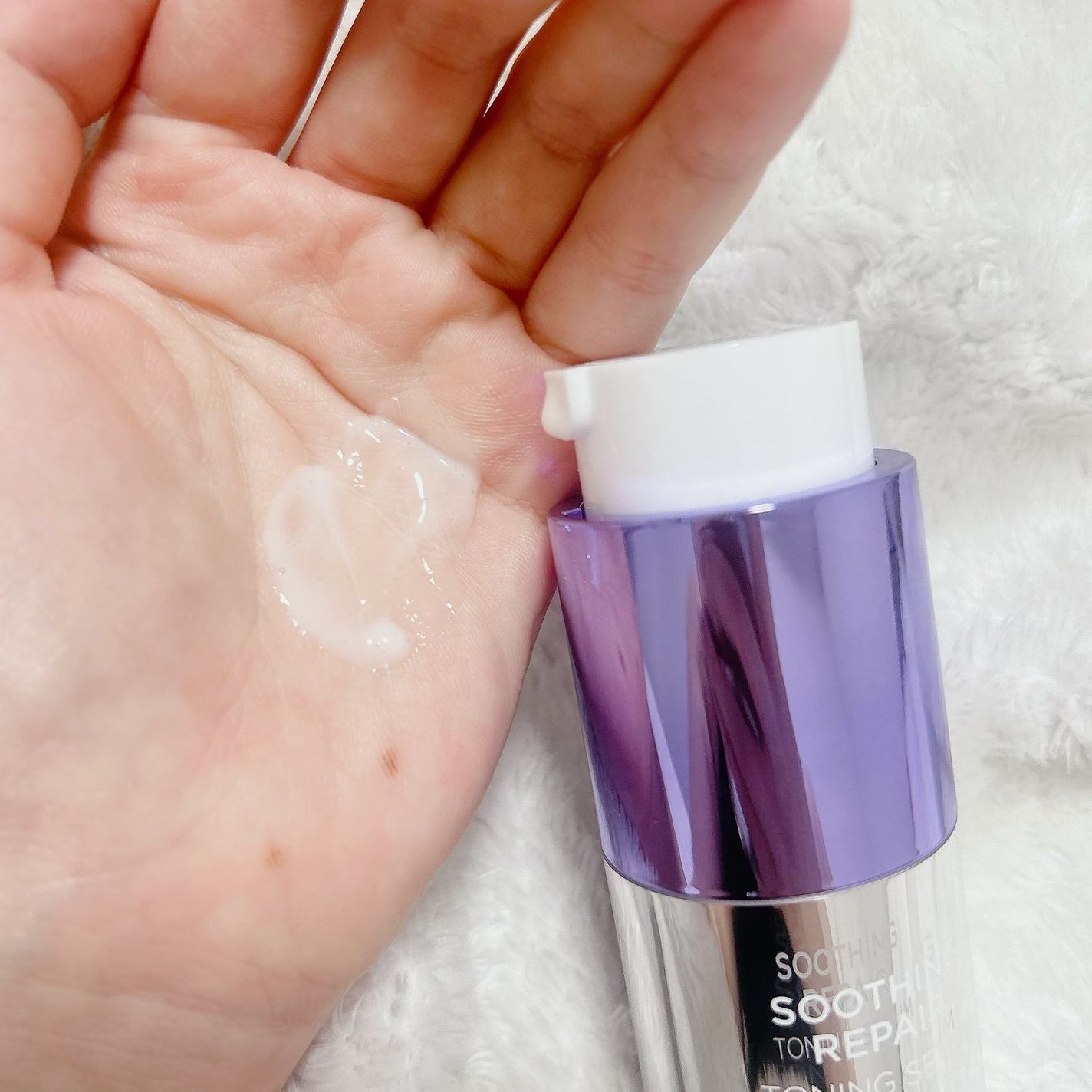 SOOTHING REPAIR TONING SERUM R4/ダーマファーム/美容液を使ったクチコミ(2枚目)