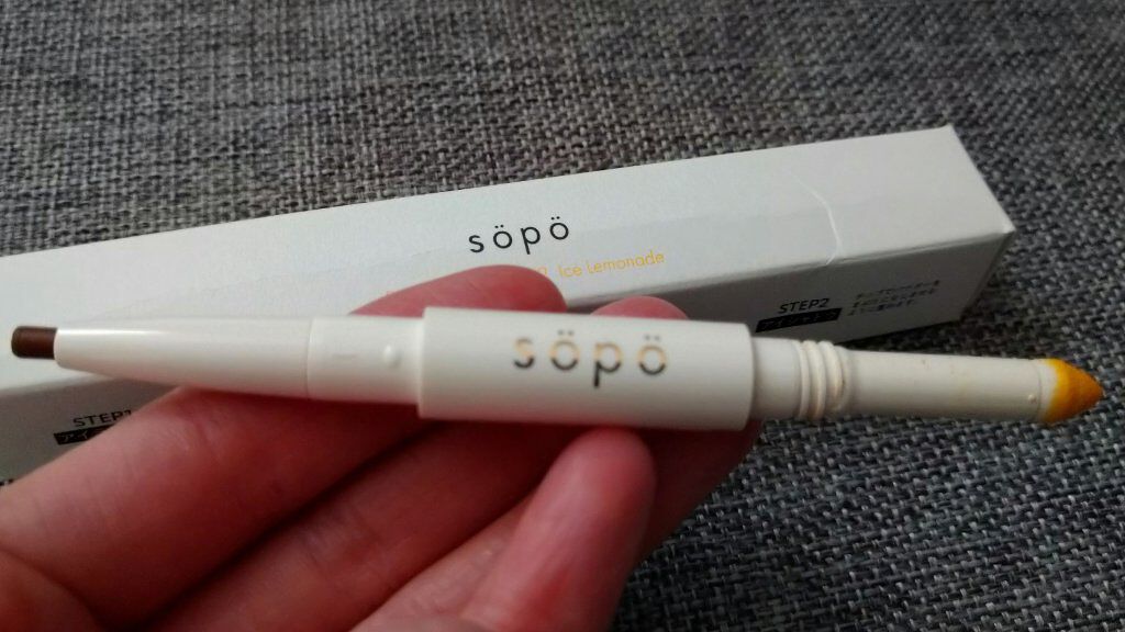パウダー&ライナー/sopo/スティックアイシャドウを使ったクチコミ（2枚目）