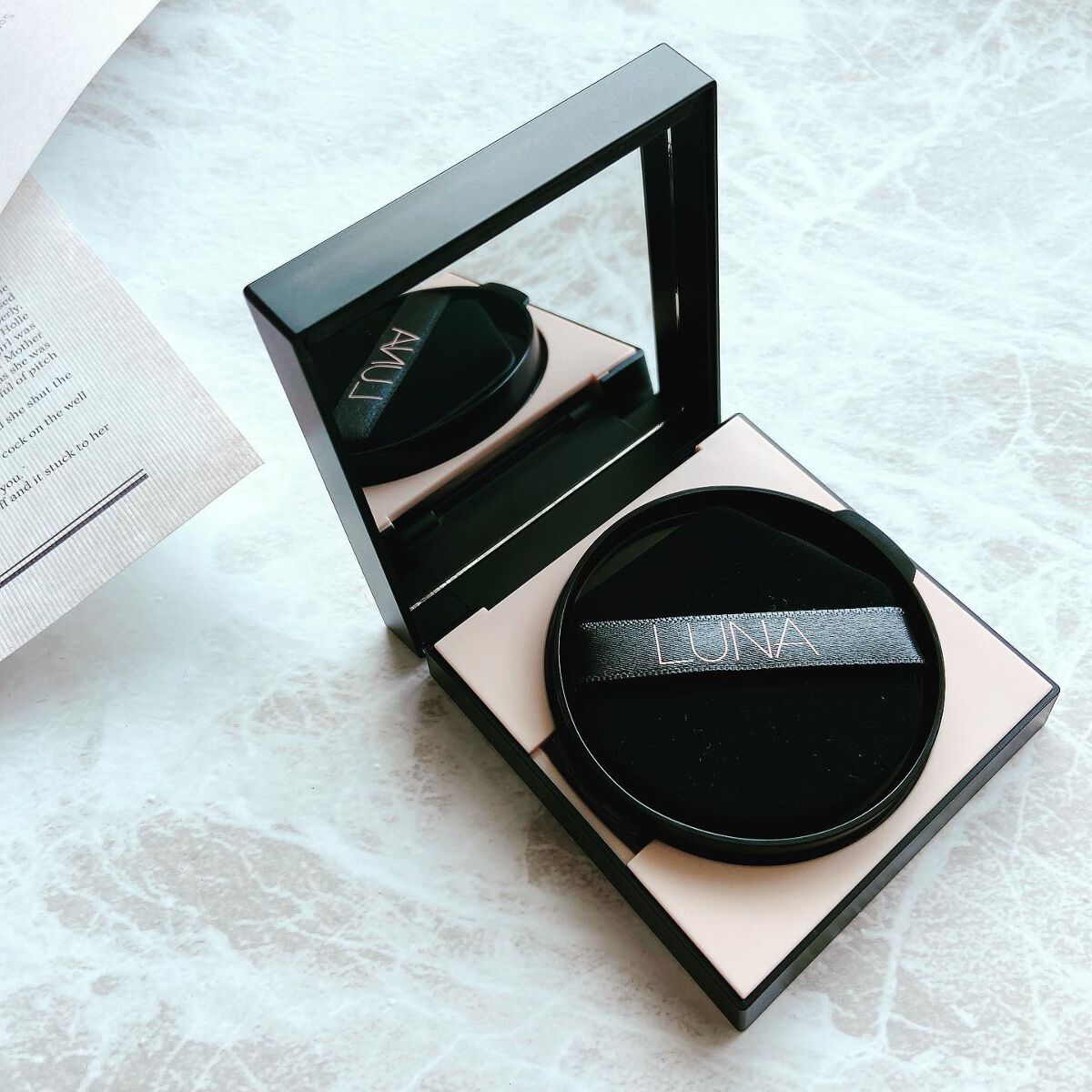  ロングラスティングコンシールフィクシングクッション /LUNA/クッションファンデーションを使ったクチコミ（2枚目）