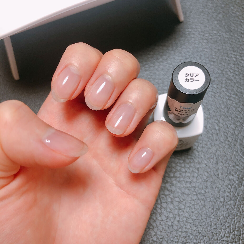 ウィークリージェル WG-0 クリア(Clear)/HOMEI/ジェルネイルを使ったクチコミ（2枚目）