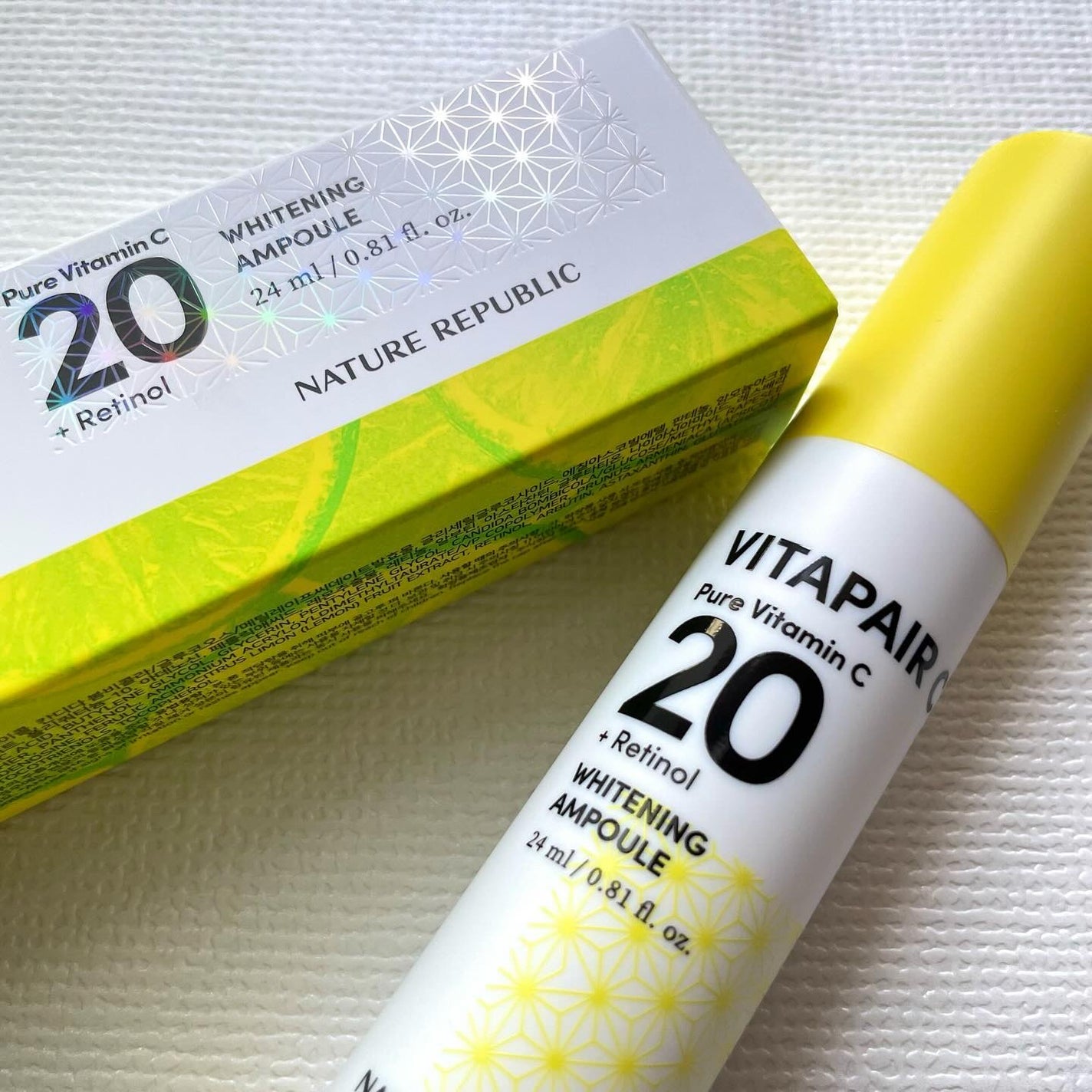 ビタペアC ビタレチ美容液/ネイチャーリパブリック/美容液を使ったクチコミ(3枚目)