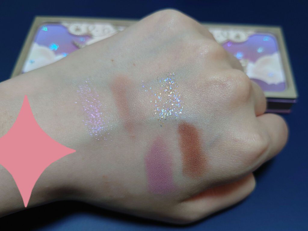 ユニコーンシリーズ アイシャドウパレット/FlowerKnows/アイシャドウパレットを使ったクチコミ（3枚目）