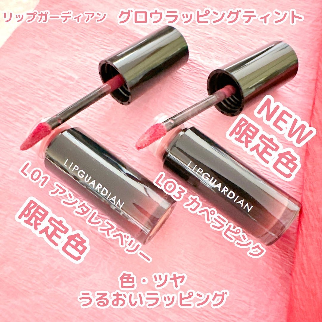 グロウラッピングティント/LIPGUARDIAN/リップティントを使ったクチコミ（2枚目）