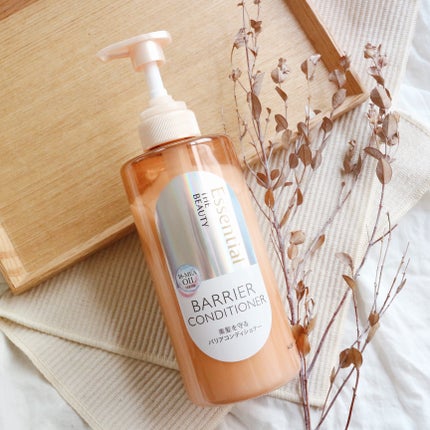 ザビューティ 髪のキメ美容素髪を守る バリアシャンプー/コンディショナー/エッセンシャル/シャンプー・コンディショナーを使ったクチコミ(5枚目)