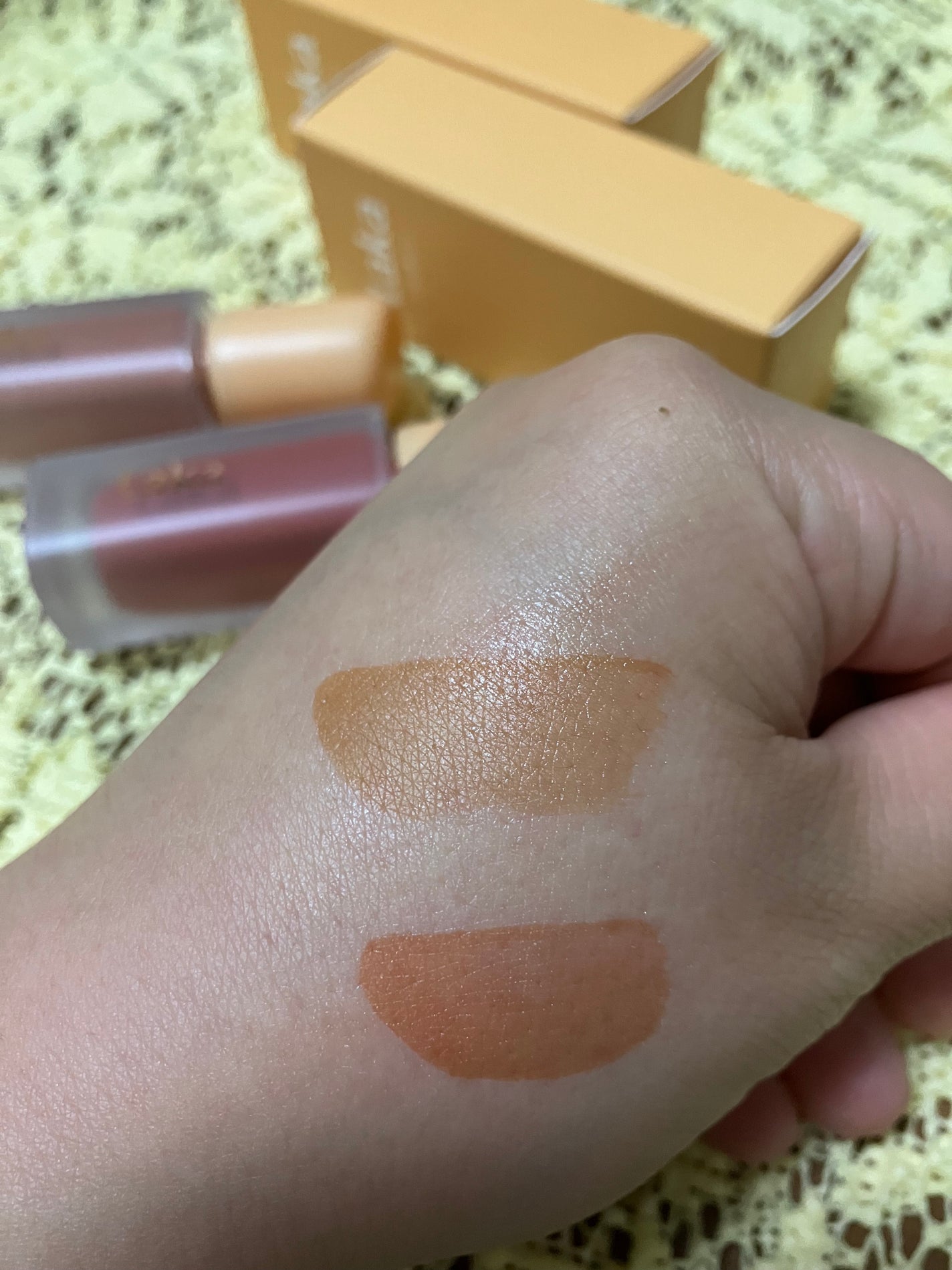 フルーティーグラムティント/Laka/リップティントを使ったクチコミ(4枚目)