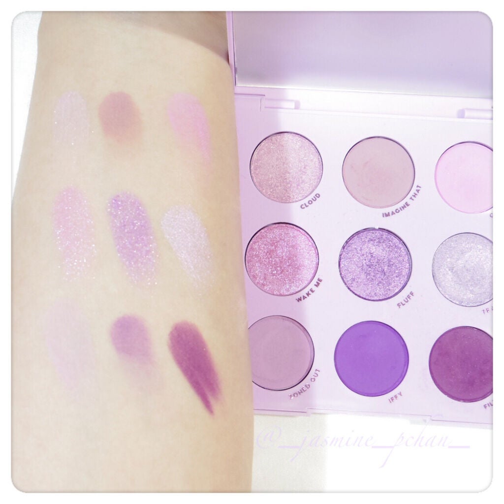 Lilac You A Lot Shadow Palette/ColourPop/アイシャドウパレットを使ったクチコミ(3枚目)