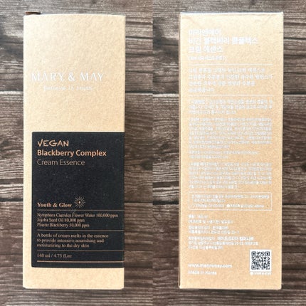 ヴィーガンブラックベリー コンプレックスクリームエッセンス/MARY&MAY/化粧水を使ったクチコミ(5枚目)