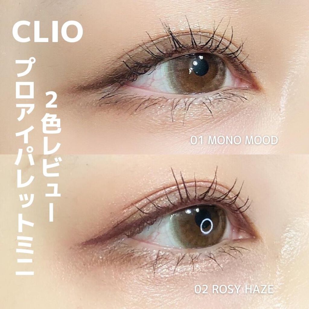プロ アイパレット ミニ/CLIO/アイシャドウパレットを使ったクチコミ（1枚目）