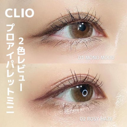 プロ アイパレット ミニ/CLIO/アイシャドウパレットを使ったクチコミ(1枚目)