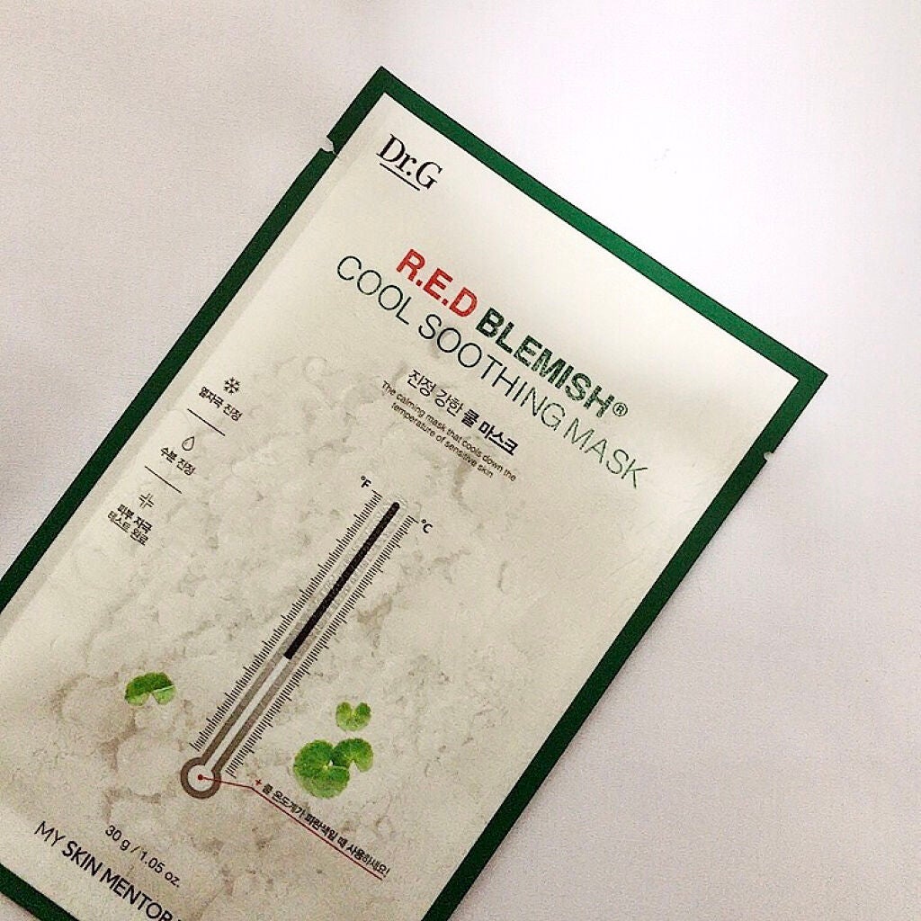 レッドブレミッシュ クールスージングマスク/Dr.G/シートマスク・パックを使ったクチコミ(1枚目)