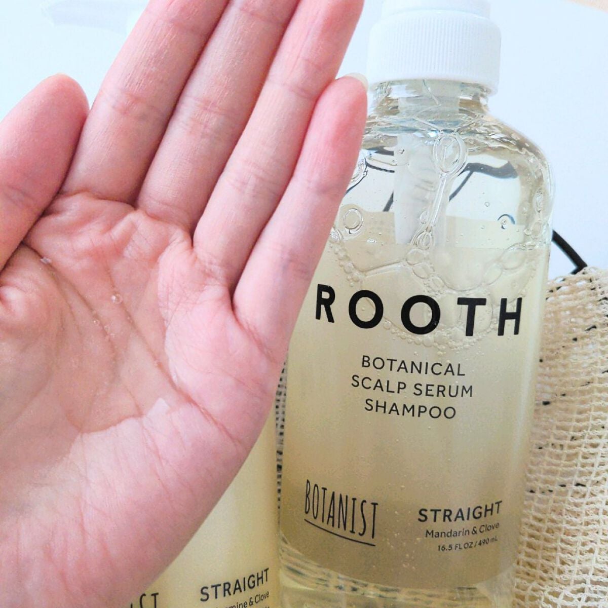 ルース ボタニカルスカルプセラム シャンプー・トリートメント(ストレート)/BOTANIST/市販シャンプーを使ったクチコミ(3枚目)