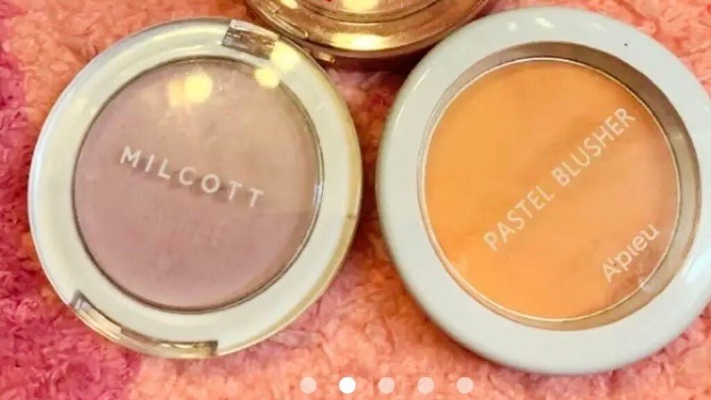 アピュー パステルブラッシャー/A’pieu/パウダーチークを使ったクチコミ(4枚目)