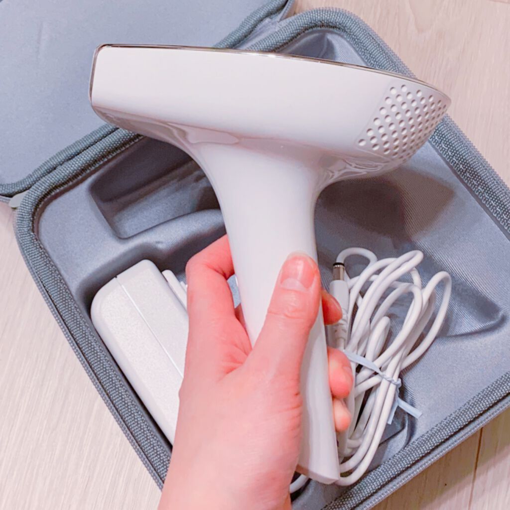 エピレタ モーション プロ EP-0440-W/アイリスオーヤマ/家庭用脱毛器を使ったクチコミ（2枚目）