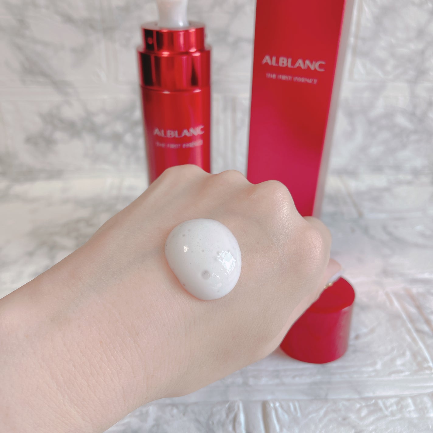 ザ ファーストエッセンス/ALBLANC/美容液を使ったクチコミ(3枚目)