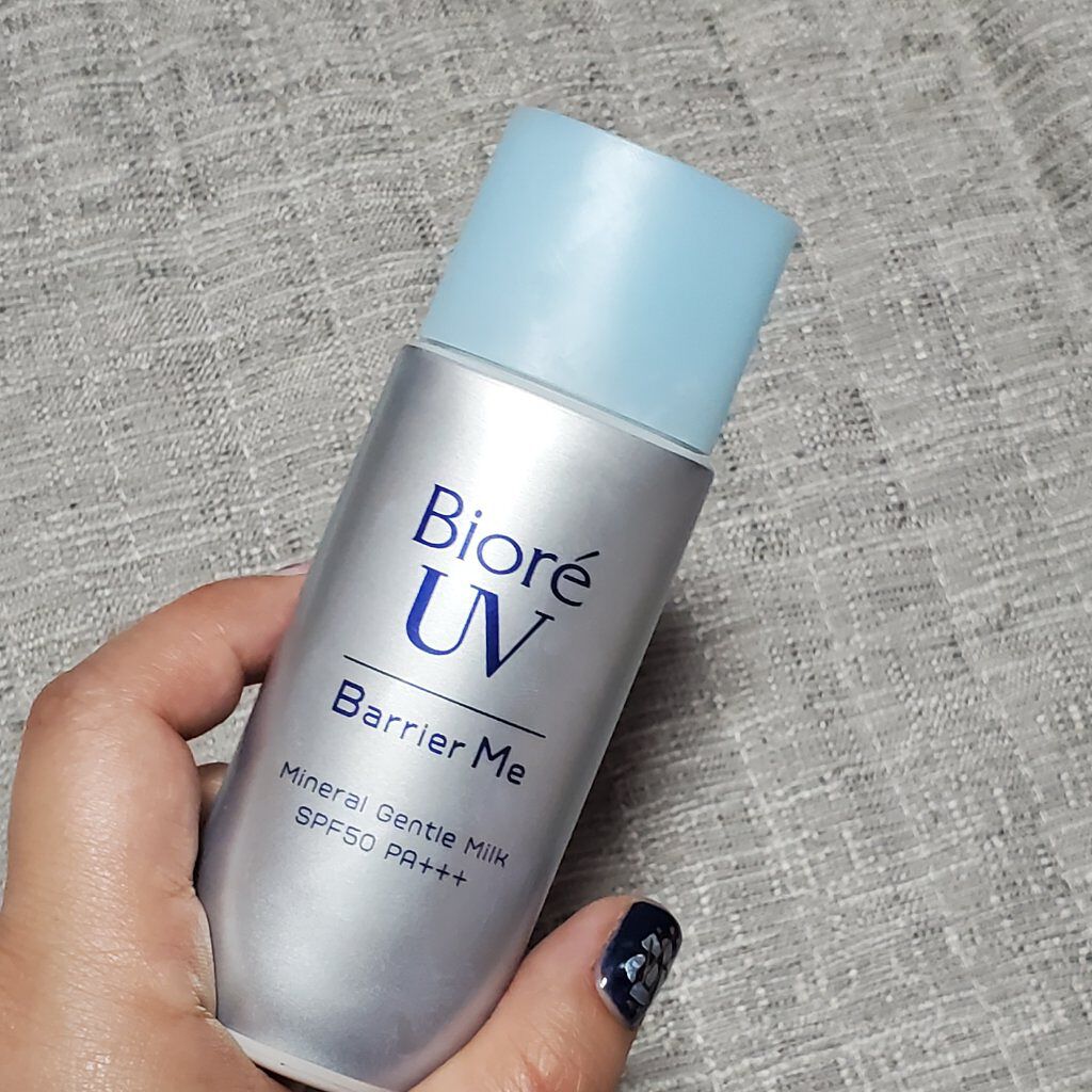ビオレUV バリア・ミー ミネラルジェントルミルク/ビオレ/日焼け止めミルクを使ったクチコミ（1枚目）