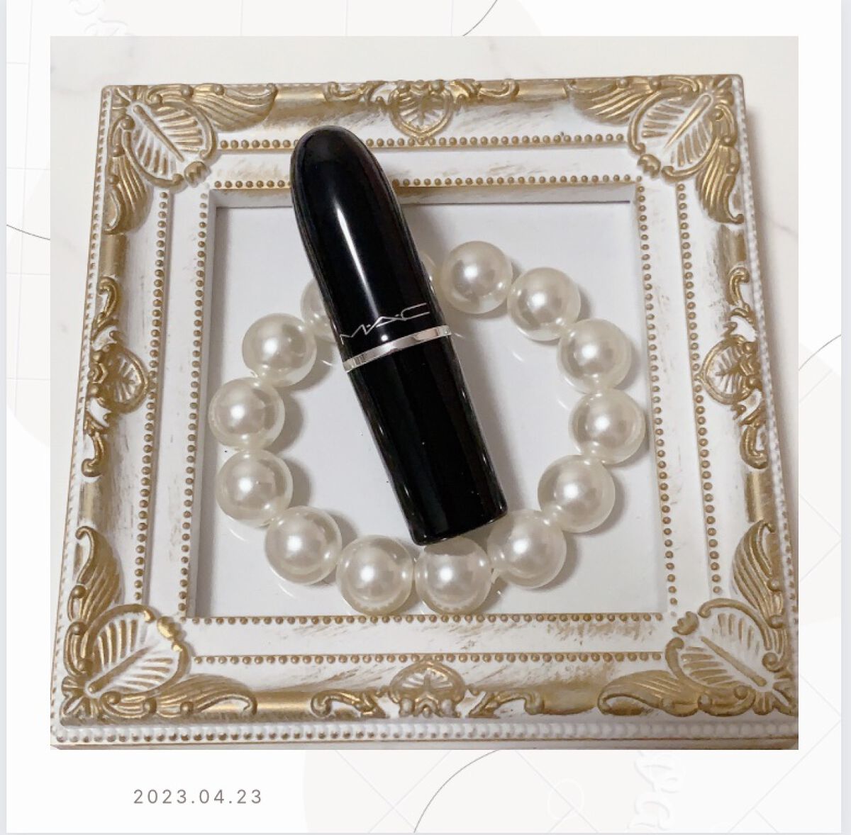 ラスターガラス リップスティック/M・A・C/口紅を使ったクチコミ（2枚目）