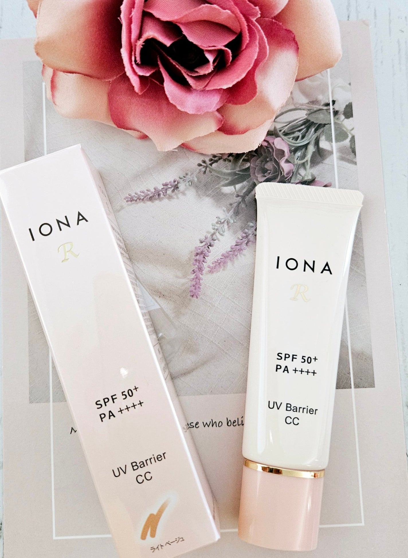 UV バリア/イオナR (イオナアール)/日焼け止めクリームを使ったクチコミ(1枚目)