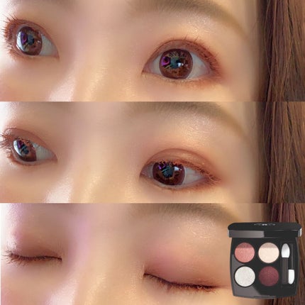 レ キャトル オンブル/CHANEL/アイシャドウパレットを使ったクチコミ(6枚目)