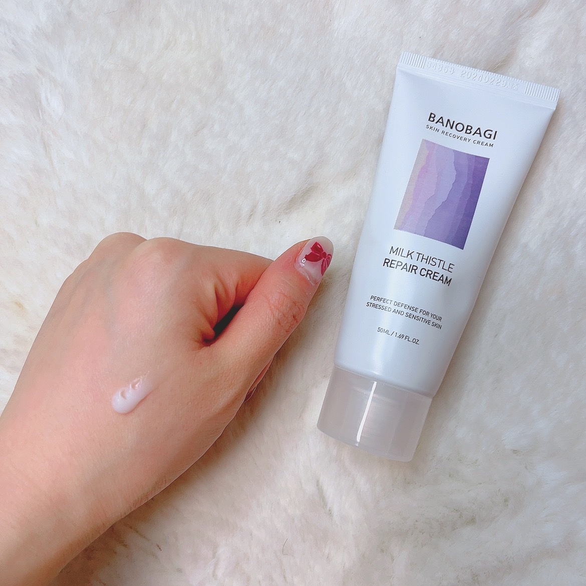 ミルクシスル リペアクリーム/BANOBAGI/フェイスクリームを使ったクチコミ（2枚目）