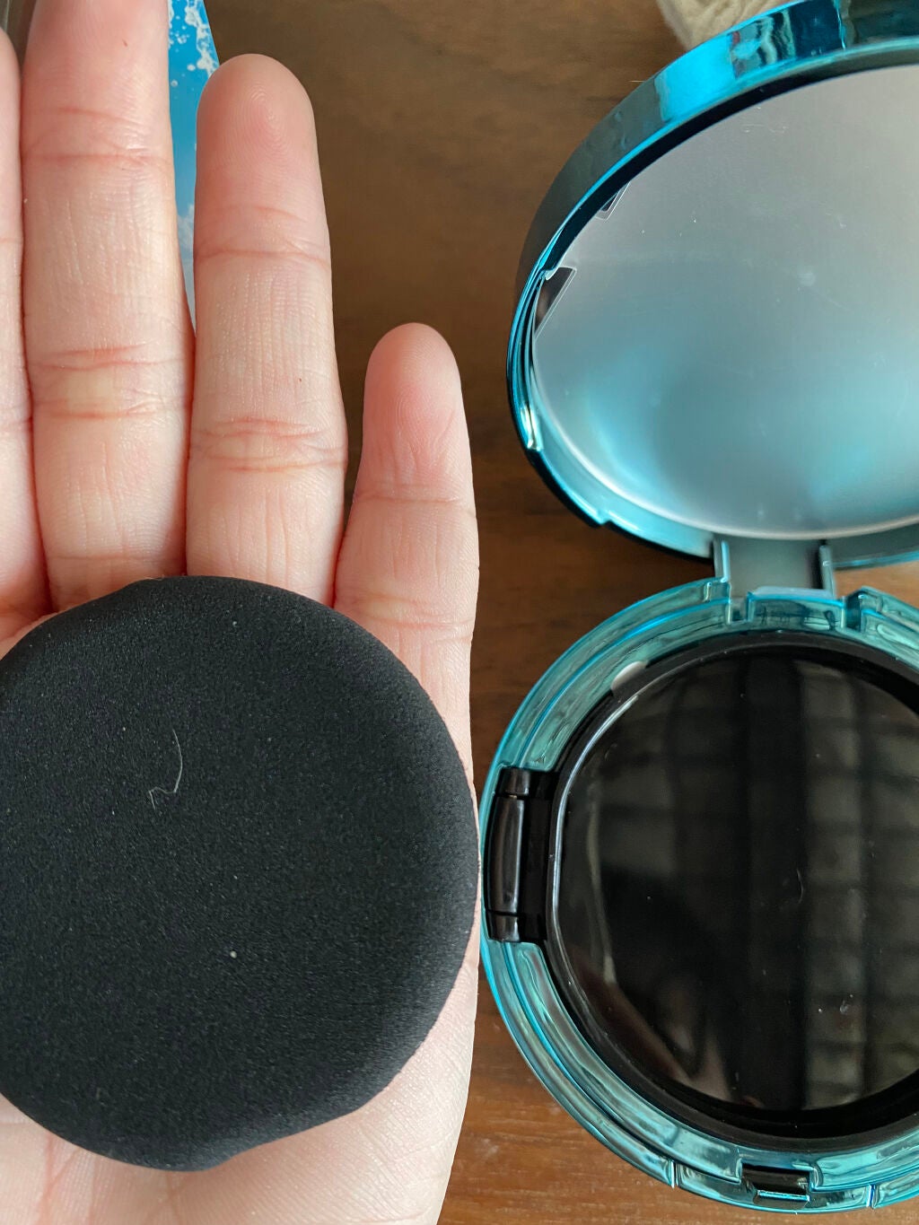 プレミアムモイスト クッションファンデーション/ティアラガール/クッションファンデーションを使ったクチコミ(3枚目)