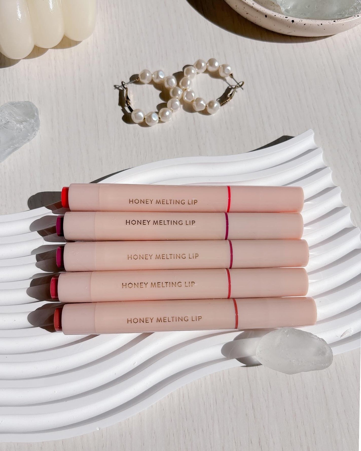 ハニーメルティングリップ/ネイチャーリパブリック/口紅を使ったクチコミ(7枚目)