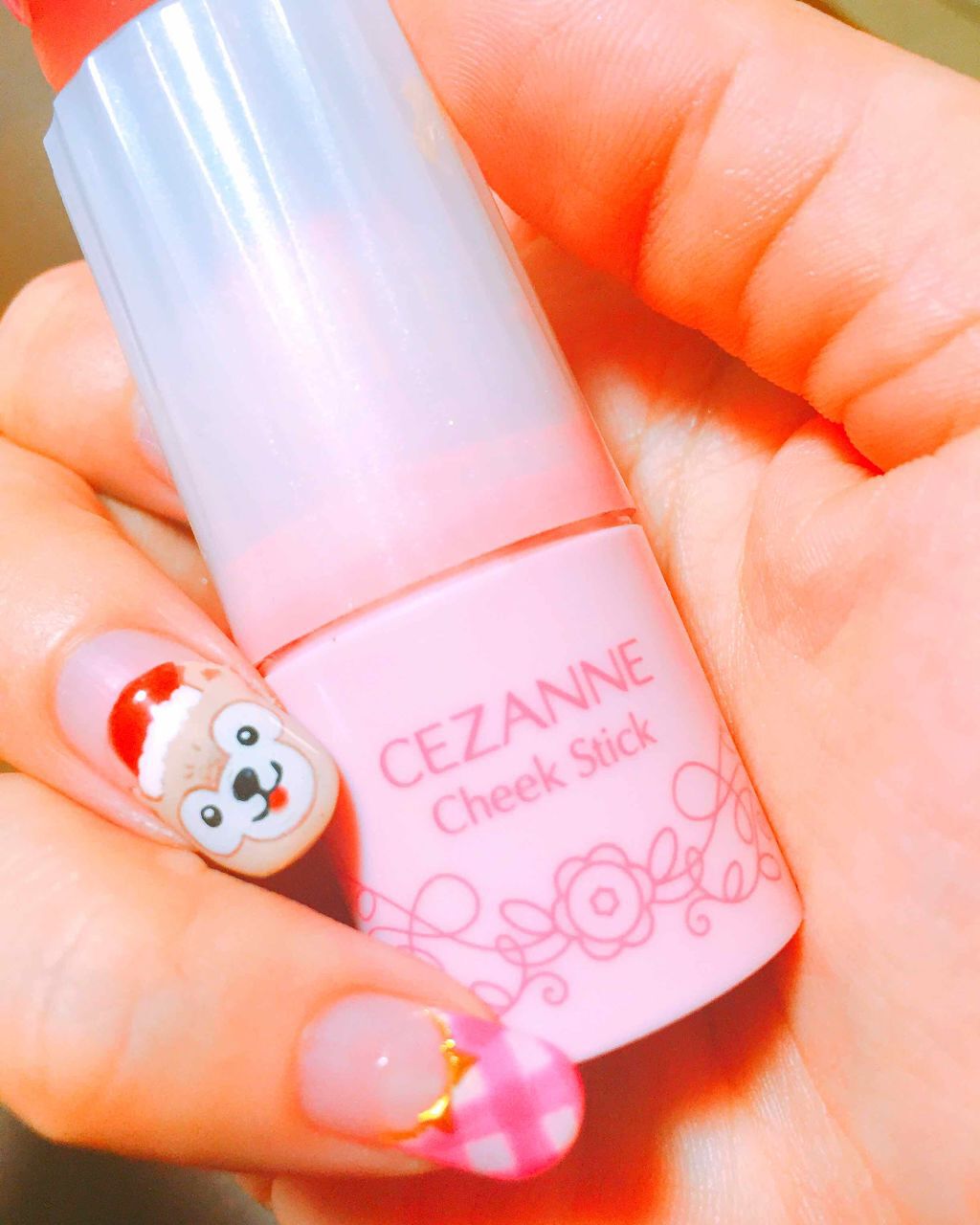 チークスティック/CEZANNE/ジェル・クリームチークを使ったクチコミ（1枚目）