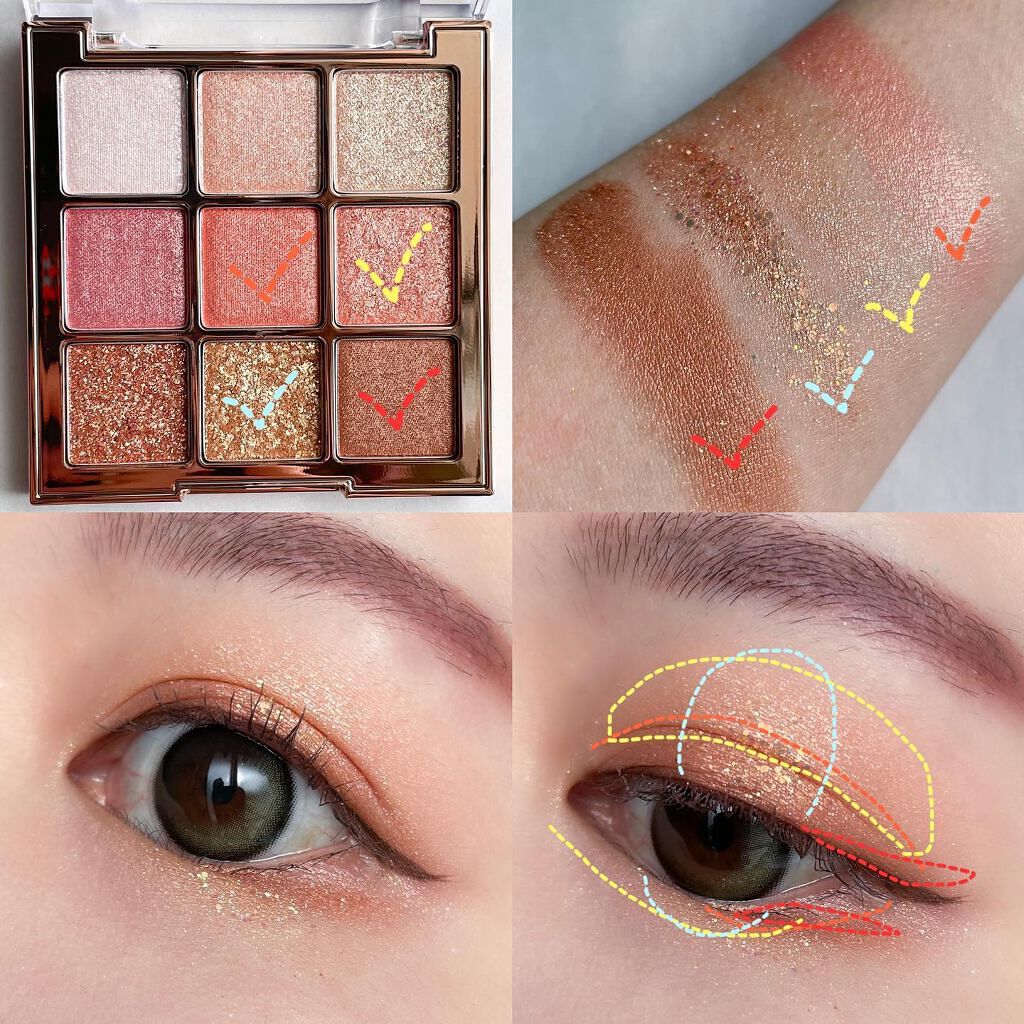 メーキャップユアマインド アイ＆チークパレット/NARS/アイシャドウパレットを使ったクチコミ（3枚目）