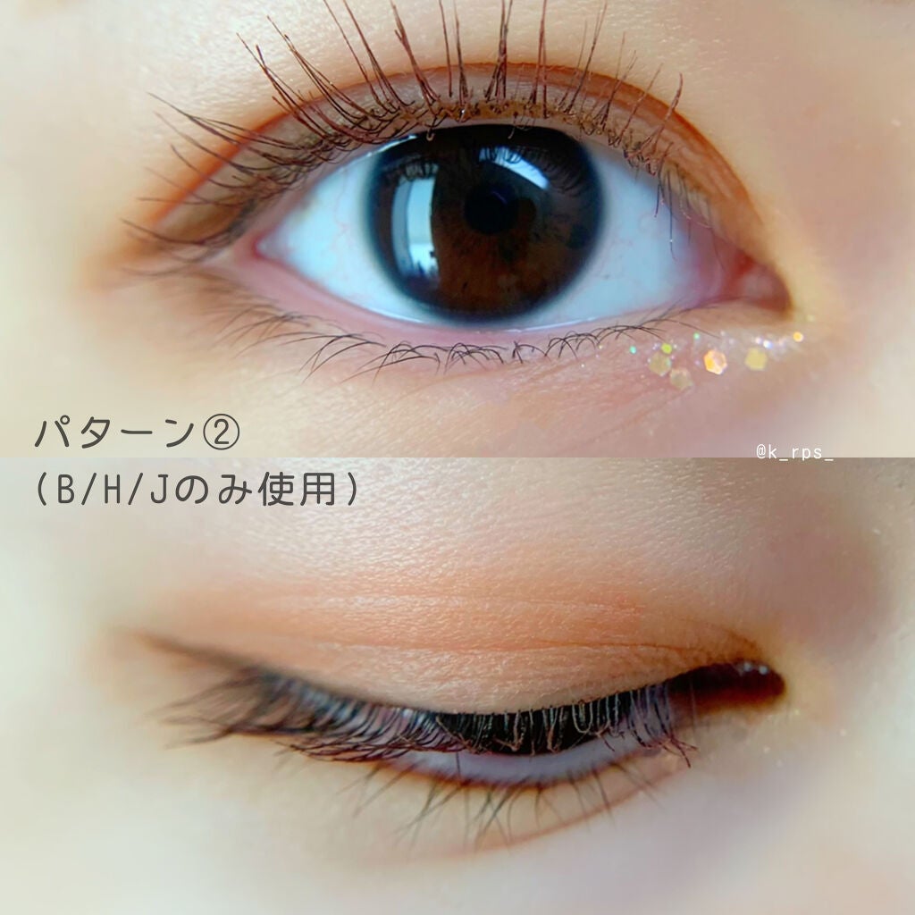 ベターザンパレット/rom&nd/アイシャドウパレットを使ったクチコミ(4枚目)