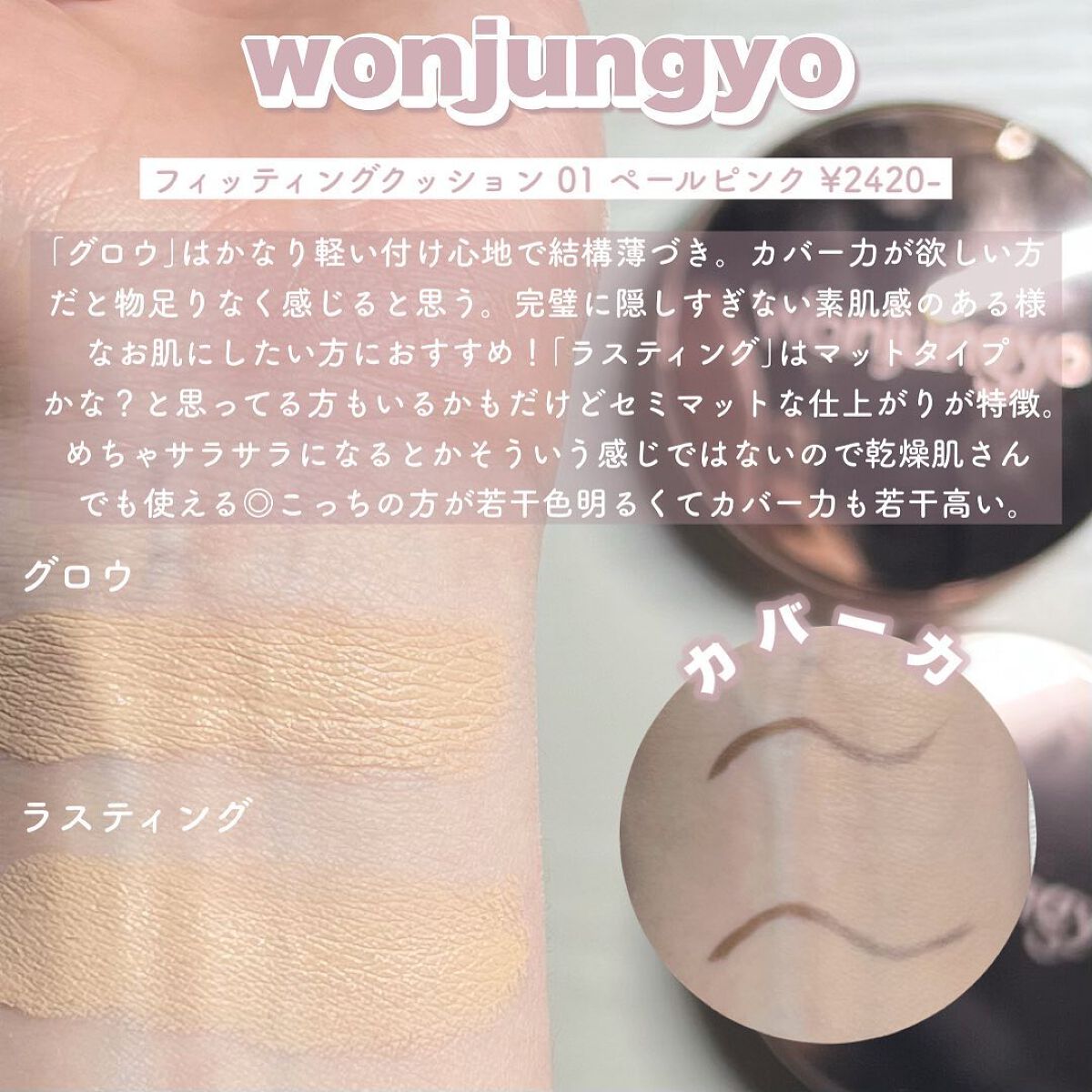 ウォンジョンヨ フィクシングブラーパウダー N/Wonjungyo/ルースパウダーを使ったクチコミ(5枚目)