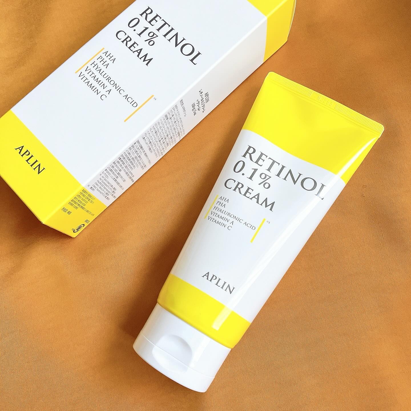 レチノール0.1クリーム/APLIN/フェイスクリームを使ったクチコミ（1枚目）