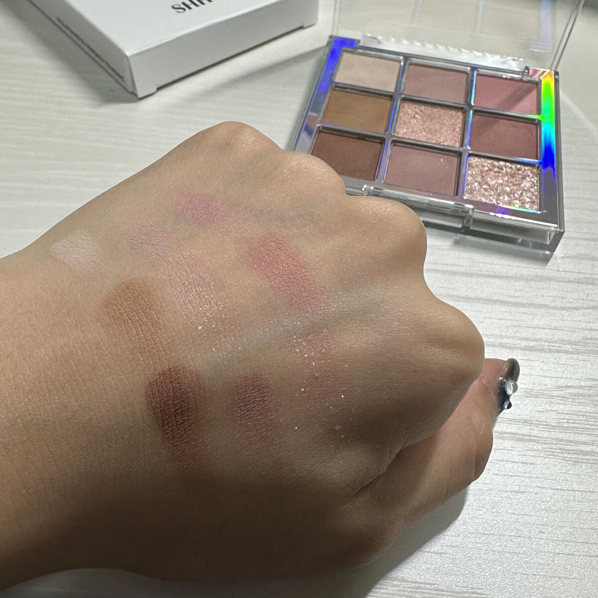 オールカバレージカラーパレット/SHHOM/アイシャドウパレットを使ったクチコミ（2枚目）