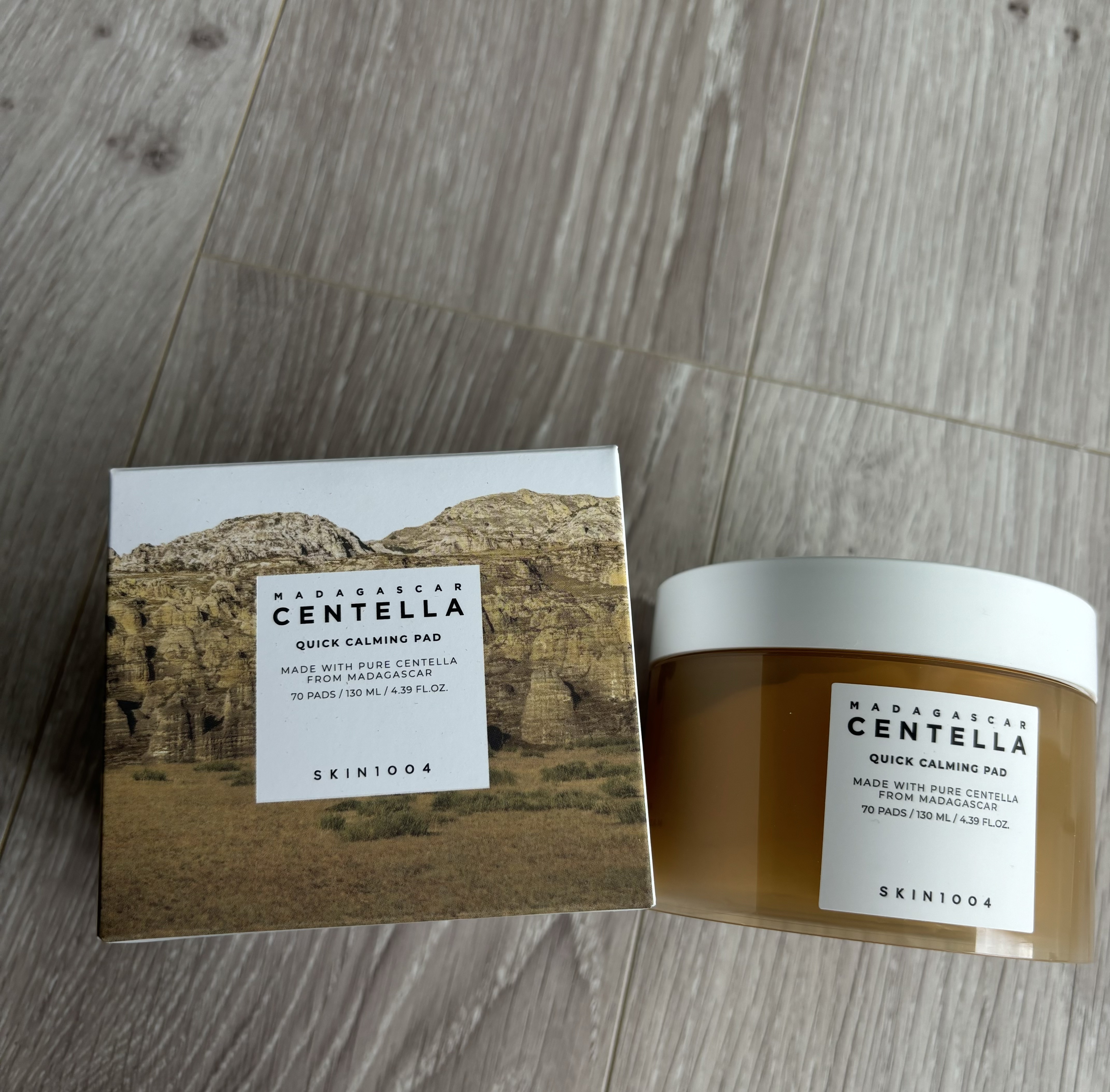 センテラ クイックカーミングパッド/SKIN1004/トナーパッドを使ったクチコミ（1枚目）