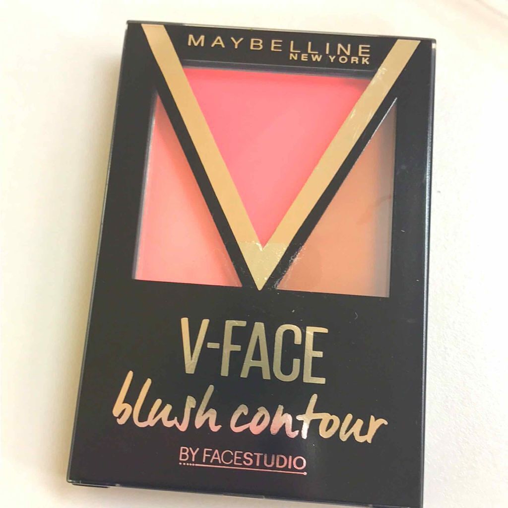 フェイス ステュディオ  Vフェイス ブラッシュ/MAYBELLINE NEW YORK/プレストパウダーを使ったクチコミ(1枚目)