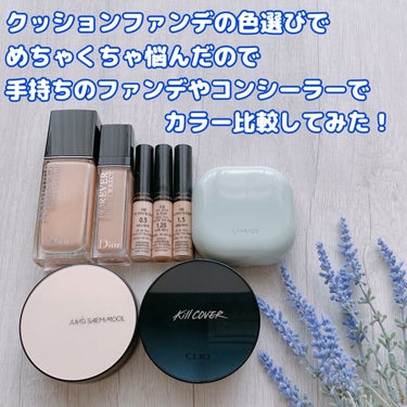 キル カバー ファンウェア クッション オールニュー/CLIO/クッションファンデーションを使ったクチコミ（1枚目）