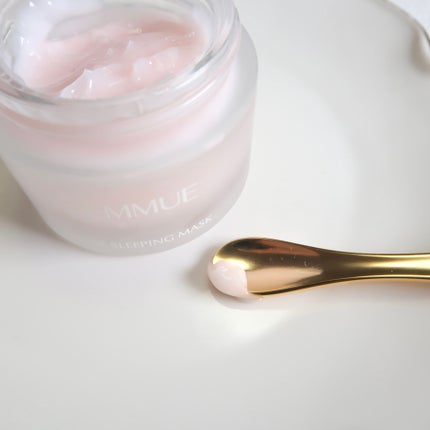 ローズウォーター スリーピングマスク/FEMMUE/フェイスクリームを使ったクチコミ(4枚目)