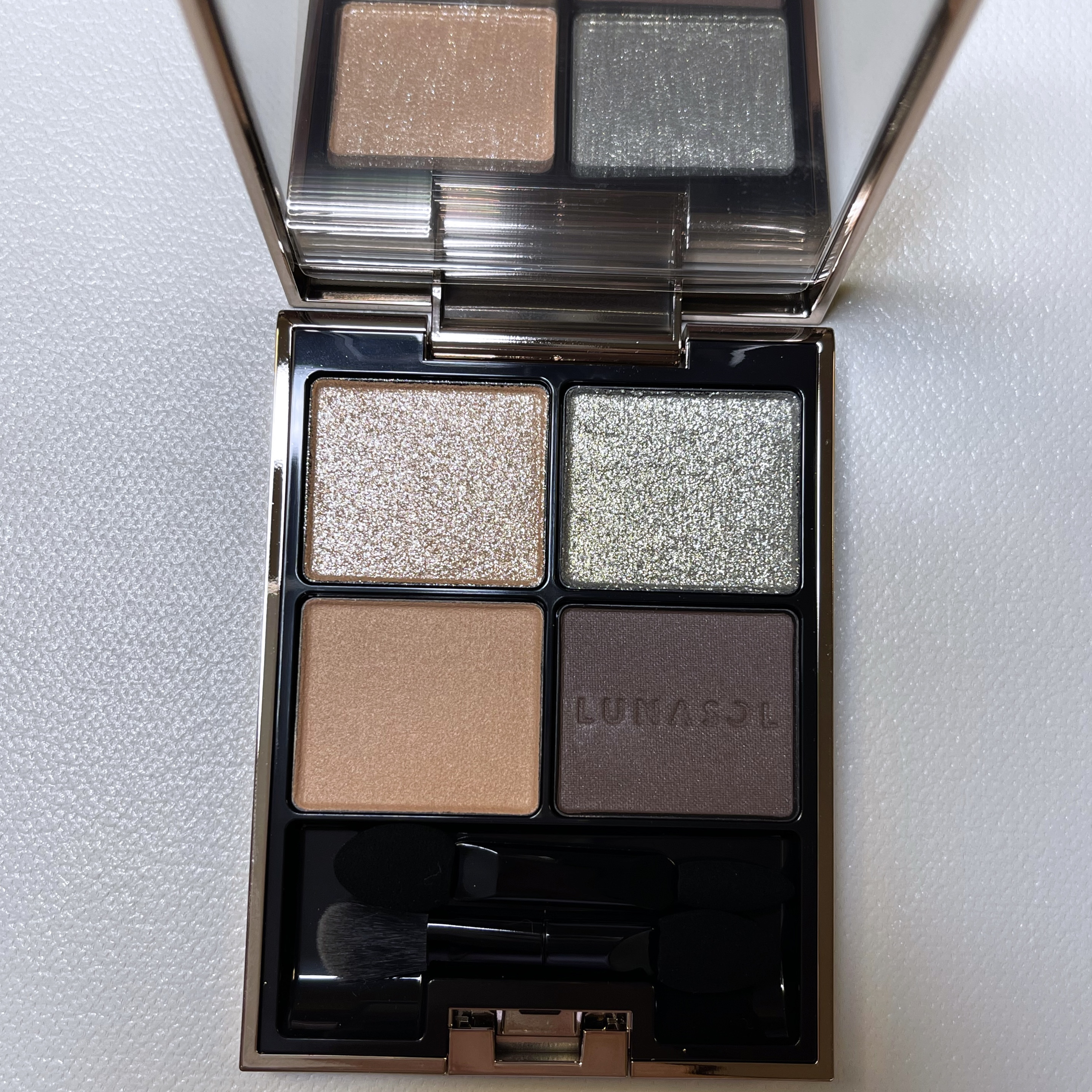 アイカラーレーション 17 Smoky Quartz/LUNASOL/アイシャドウパレットを使ったクチコミ（2枚目）