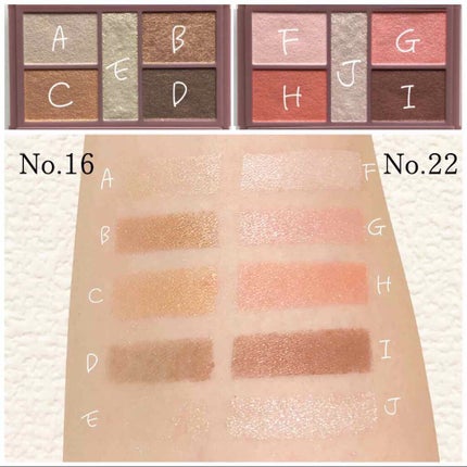 パーフェクトスタイリストアイズ/キャンメイク/アイシャドウパレットを使ったクチコミ(4枚目)