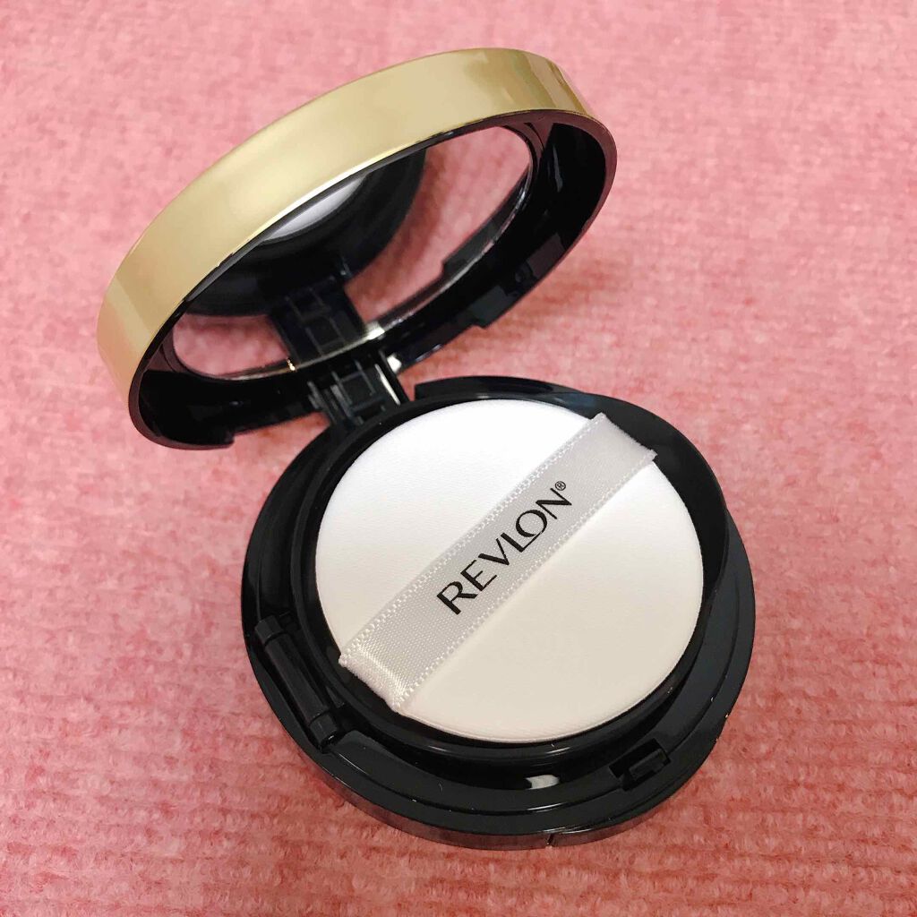 カラーステイ クッション ロングウェア ファンデーション/REVLON/クッションファンデーションを使ったクチコミ(2枚目)