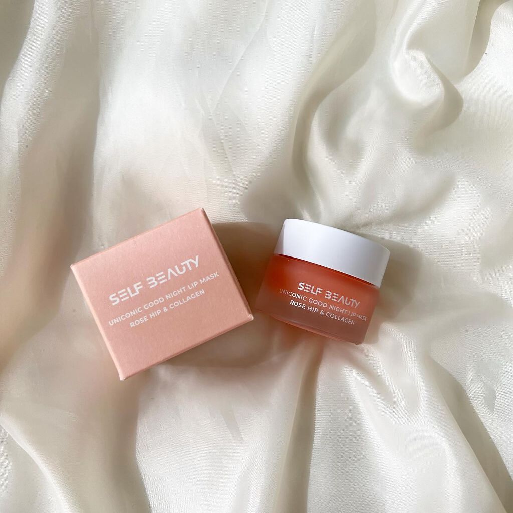 ユニコーングッドナイトリップマスク ローズヒップ&コラーゲン/SELF BEAUTY/リップマスクを使ったクチコミ(1枚目)