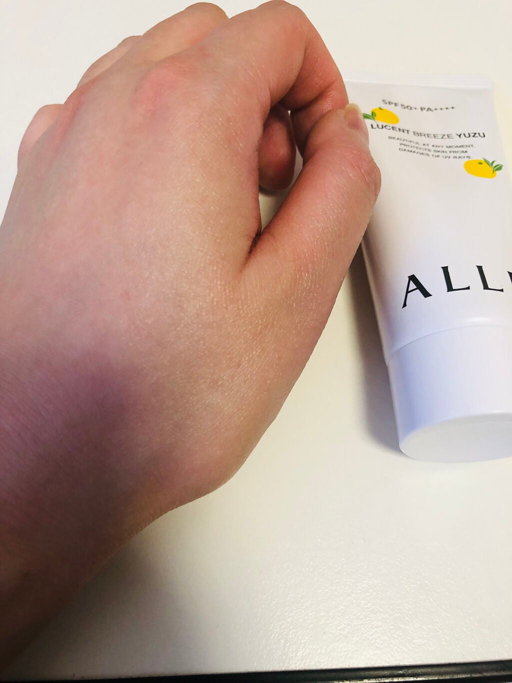 ニュアンスチェンジUV ジェル CL/アリィー/日焼け止めジェルを使ったクチコミ(4枚目)