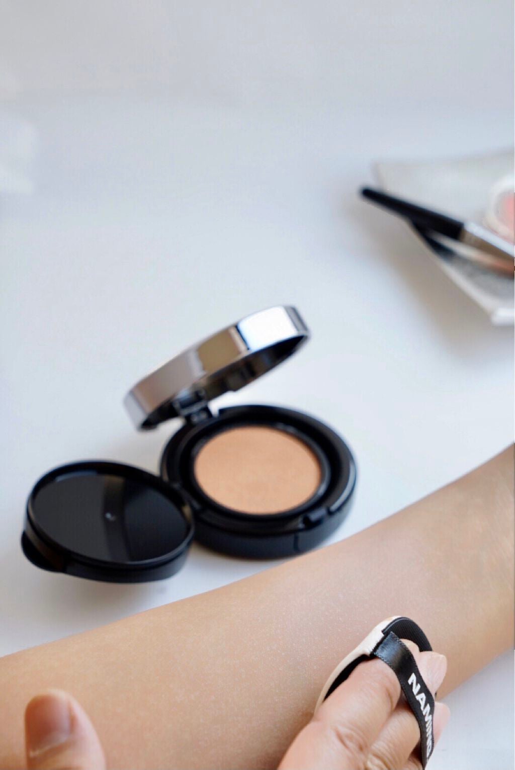 ネーミング フラッフィーパウダーブラッシュ/NAMING./パウダーチークを使ったクチコミ(3枚目)