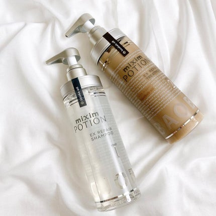 リペアシャンプー/ヘアトリートメント/mixim POTION/シャンプー・コンディショナーを使ったクチコミ(1枚目)