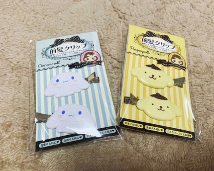 前髪クリップ/サンリオ/ヘアアクセサリーを使ったクチコミ(1枚目)