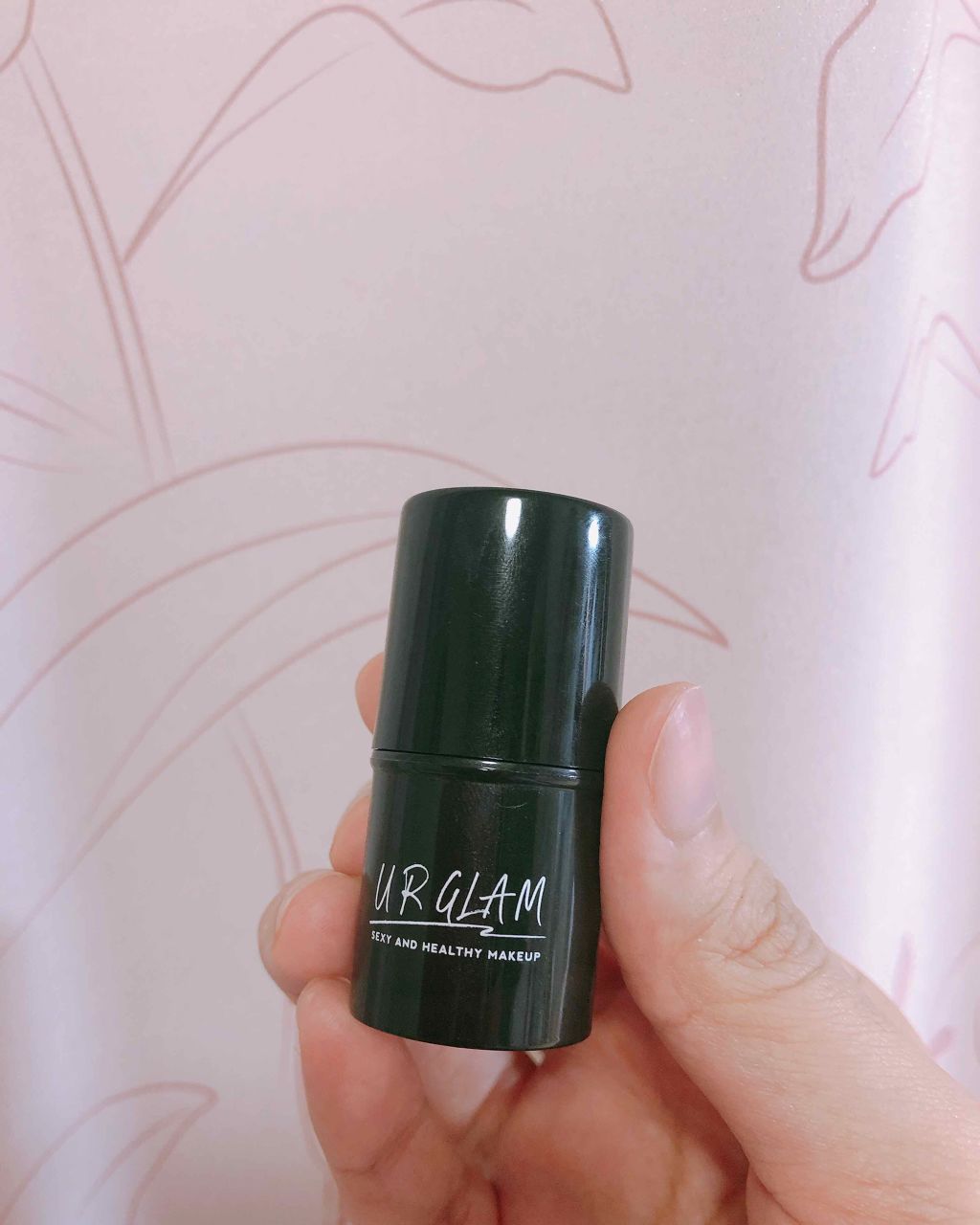 UR GLAM　FACE GLOSS STICK/U R GLAM/ジェル・クリームチークを使ったクチコミ（1枚目）