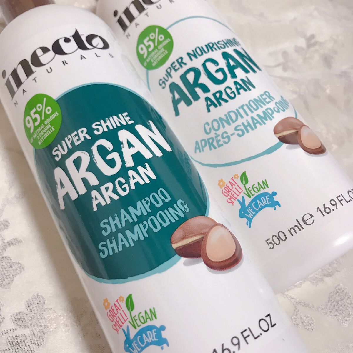 スーパーナリッシング アルガンコンディショナー /Inecto/シャンプー・コンディショナーを使ったクチコミ(1枚目)