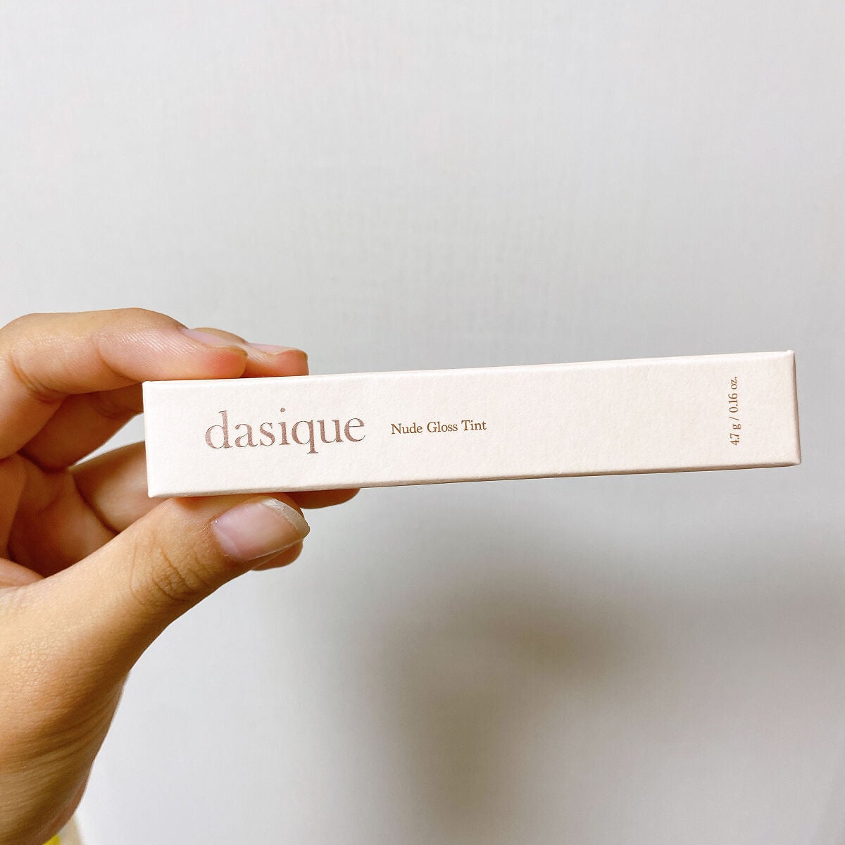 ヌードグロスティント/dasique/リップティントを使ったクチコミ(2枚目)