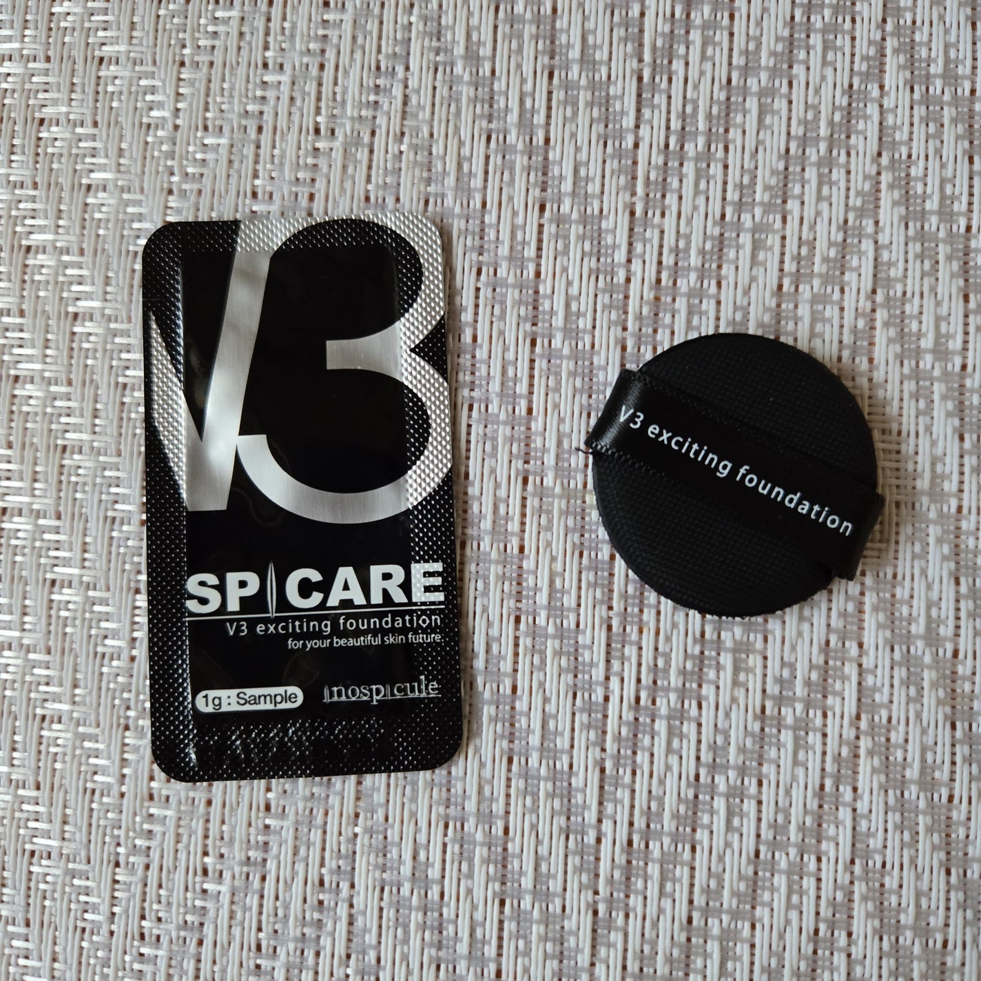 V3 エキサイティングファンデーション/SPICARE/クッションファンデーションを使ったクチコミ(3枚目)