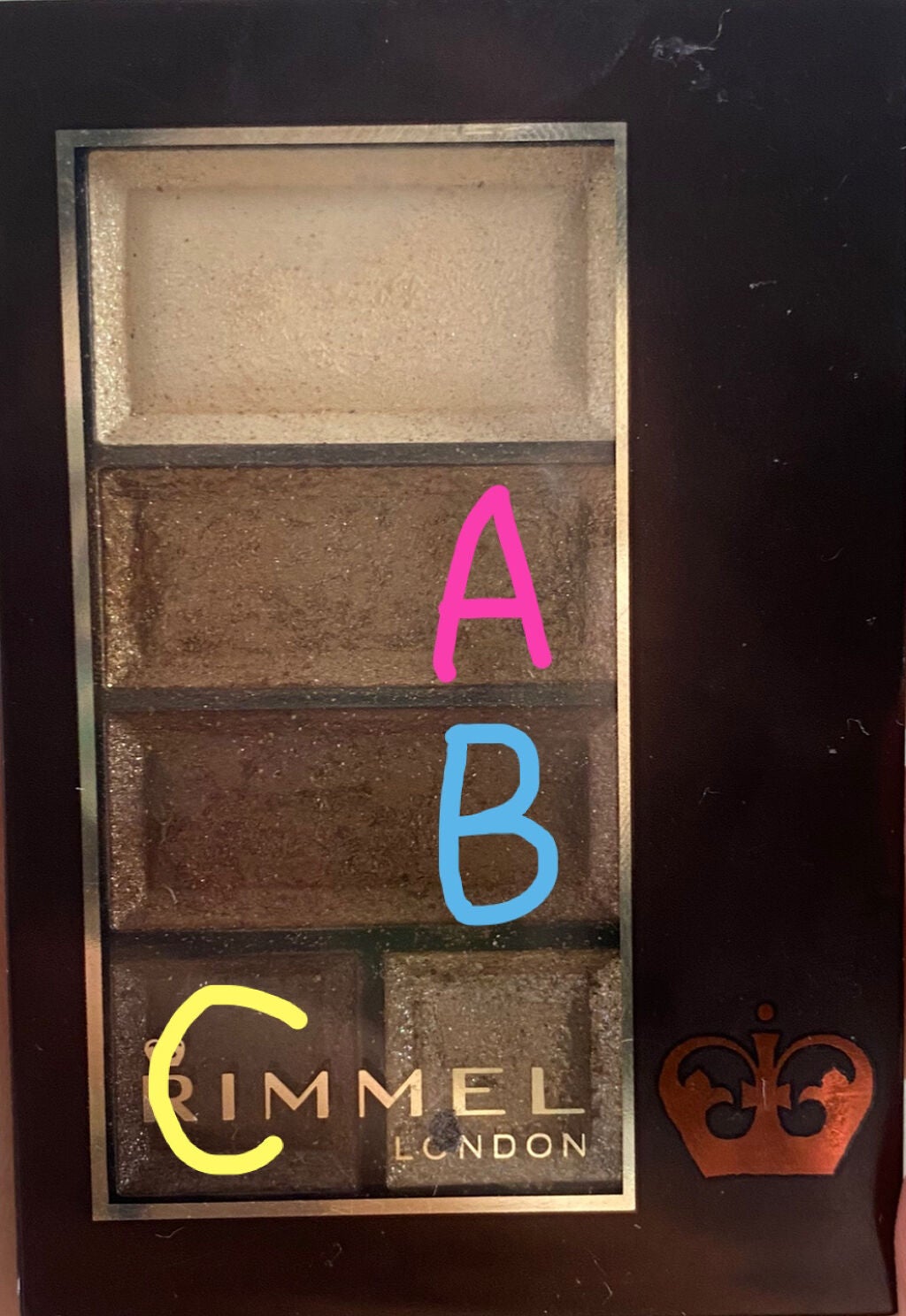 ショコラスウィート アイズ/リンメル ロンドン/アイシャドウパレットを使ったクチコミ(2枚目)