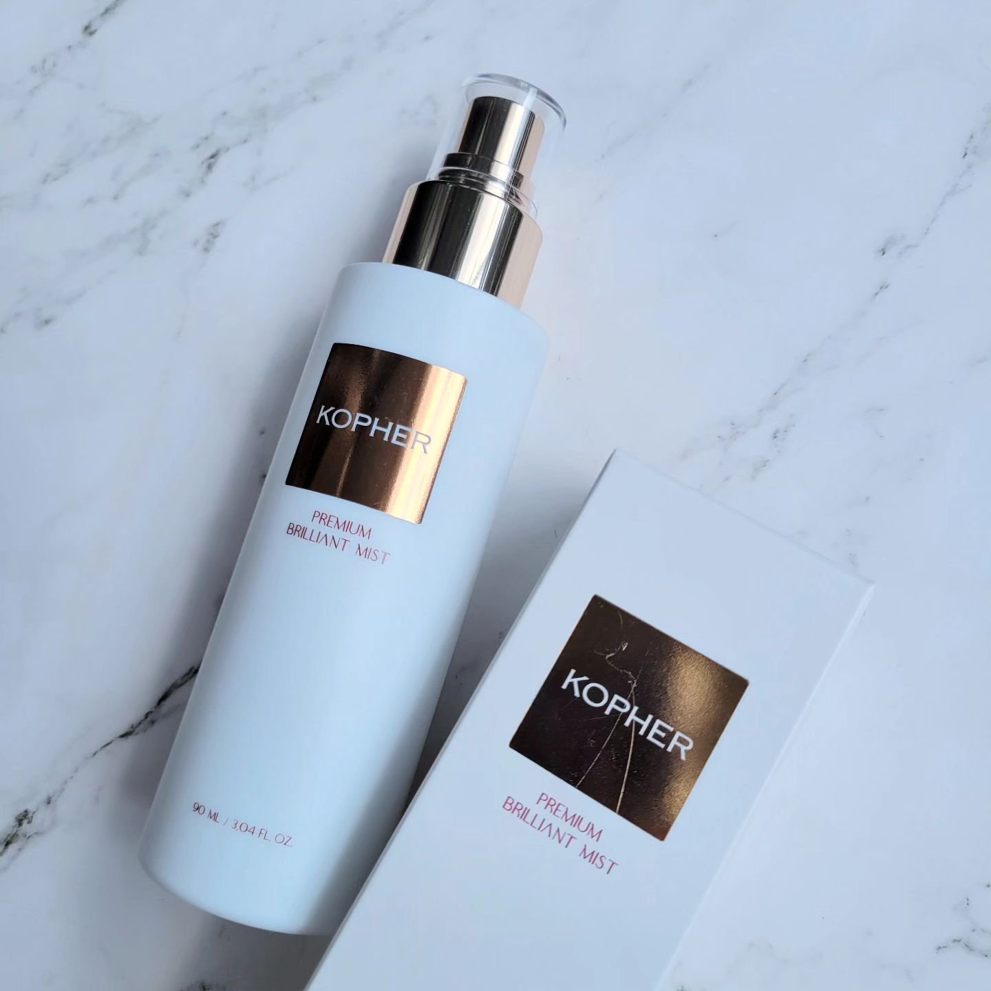 PREMIUM BRILLIANT MIST/KOPHER/ミスト状化粧水を使ったクチコミ（1枚目）